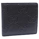 Gucci Bi-fold Wallet in Black Leather