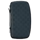 Louis Vuitton Damier Infini Organizer Atoll Long Wallet N41382 PVC Leather