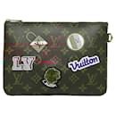 Louis Vuitton Monogram City Pouch Patches Collection