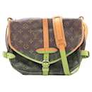 Brown vintage 1992 Monogram Saumur 30 bag - Louis Vuitton