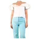 White tulle front top - size S - Johanna Ortiz