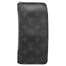 Louis Vuitton Monogram Eclipse Zippy Vertical Long Wallet