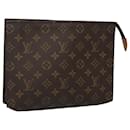 LOUIS VUITTON Monogram Poche Toilette 26 Pouch M47542 LV Auth 123663 - Louis Vuitton