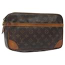 LOUIS VUITTON Monogram Compiegne 28 Clutch Bag M51845 LV Auth th5985 - Louis Vuitton