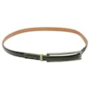 LOUIS VUITTON Monogram Mat Belt 35.4"" Black LV Auth sw560 - Louis Vuitton