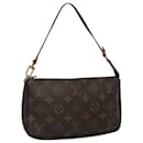 LOUIS VUITTON Monogram Pochette Accessoires Pouch M51980 LV Auth am7745 - Louis Vuitton