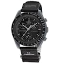 Omega Swatch S033M100 Moon MISSION TO THE MOON Watch