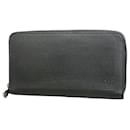 Louis Vuitton Long Wallet Taiga Zippy Organizer NM M30056 Noir
