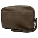 Louis Vuitton Clutch Bag Taiga Karuga M30818 Grizzly
