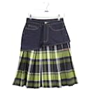 Blue cotton skirt - Autre Marque