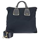 Prada Tessuto Saffiano Nylon Leather 2way Bag