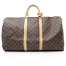 Louis Vuitton Keepall 55 Monogram Boston Bag