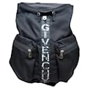 Givenchy Nylon x Leather Daypack Backpack