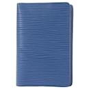 Louis Vuitton Epi Leather Card Case in Blue