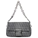 Fendi Gray Mini Zucchino Spalmati Chain Mamma Forever