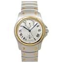 Cartier Santos Round GMT Combi W20038R3 Men's Watch