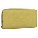 LOUIS VUITTON Monogram Empreinte Zippy Wallet Citrin M60572 LV Auth fm4645 - Louis Vuitton