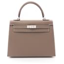 Hermes Kelly 25 Handbag Brown - Hermès