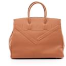 Sac à main en cuir Hermes Shadow Birkin 35 - Hermès