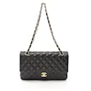 Chanel Lambskin Matelasse W Flap Shoulder Bag