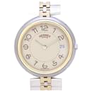 Hermes Profile Stainless Steel Gold Plated Men's Watch - Hermès