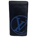 Louis Vuitton Long Wallet Taurillon Portefeuille Brazza