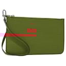 LOUIS VUITTON Epi Neverfull PM Pouch Orange LV Auth BA1936 - Louis Vuitton