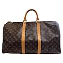 Louis Vuitton Keepall Monogram Boston Bag