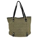 Fendi Zucchino Canvas/Leather 2way Bag