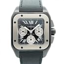 Cartier Santos W202005 Black Dial Watch for Men