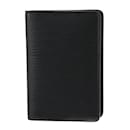 Louis Vuitton Black Leather Card Case