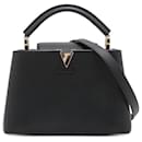 Capucines BB Taurillon Leather 2-Ways Handbag Black - Louis Vuitton