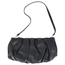 Staud Bean Convertible Bag in Black Leather
