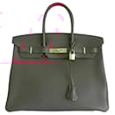 Hermes Birkin 35 ruby bag - Hermès