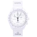 OMEGA x Swatch Snoopy Mission to the Moon Phase Speedmaster Quartz Wristwatch - Omega