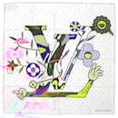 Louis Vuitton LV x TM Carre 90 Silk Scarf