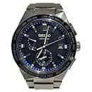 Seiko Astron Nexter 8B63-0BD0 Radio Solar Navy Dial Watch