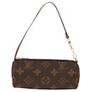 LOUIS VUITTON Monogram Papillon Pouch LV Auth BA2024V - Louis Vuitton
