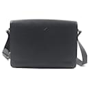 Valextra V-Line Leather Shoulder Bag
