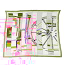 Écharpe en soie rose Hermes - Hermès