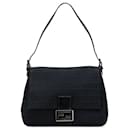 Fendi Blue Zucchino Canvas Mamma Forever