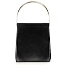 Cartier Black Leather Trinity Handbag