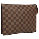 LOUIS VUITTON Damier Ebene Posh Toilette 26 Pouch N47543 LV Auth 124944 - Louis Vuitton