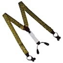 Authentic Gucci Tom Ford Rare Silk Horsebit Motif Suspenders