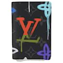 LOUIS VUITTON Monogram Eclipse Graffiti Organizer De Poch M81817 LV Auth 124007M - Louis Vuitton