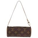 LOUIS VUITTON Monogram Papillon Pouch LV Auth 123820V - Louis Vuitton