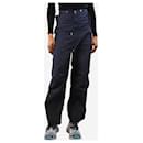 Blue cargo toggle trousers - size UK 4 - Autre Marque