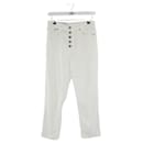 White straight pants - Autre Marque