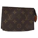 LOUIS VUITTON Monogram Poche Toilette 15 Pouch M47546 LV Auth 120728 - Louis Vuitton