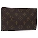 LOUIS VUITTON Monogram Bucket PM Accessory Pouch LV Auth 120729 - Louis Vuitton